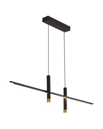 ESPARTA * LÁMPARA LED 30W - 3000K - NEGRO